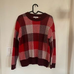 Fenimore Pullover Sweater in Plaid
